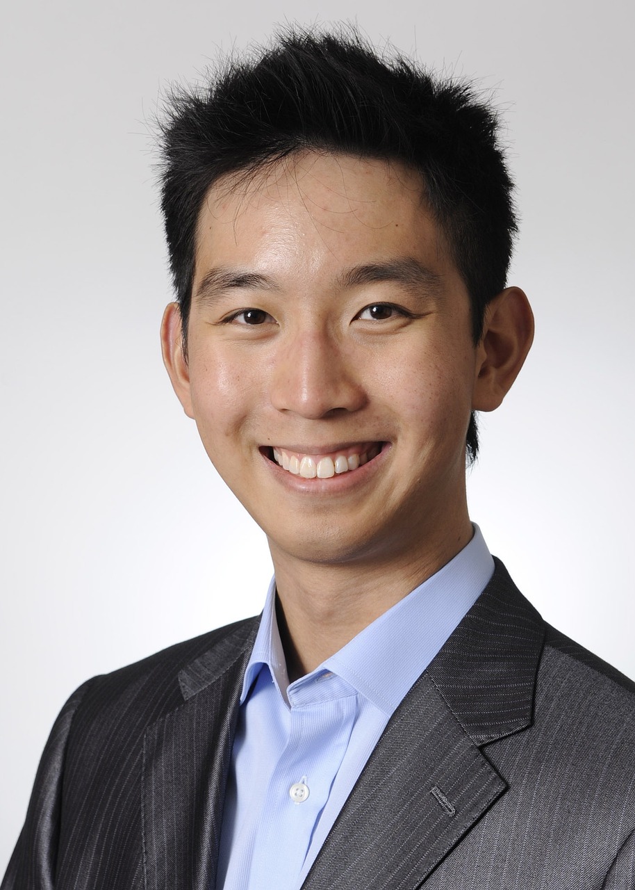 Young Man in Business Suit