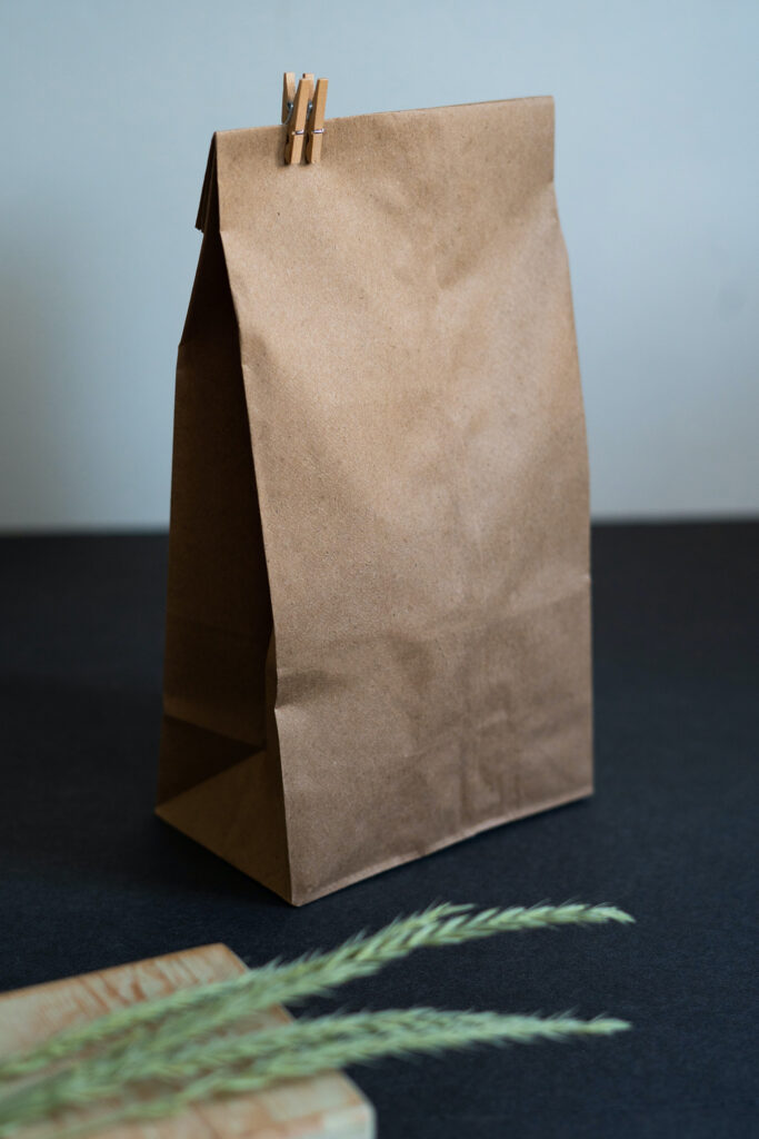 Mockup paper bag